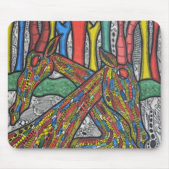 Alfombrilla De Ratón Tarde perezosa (Frente)