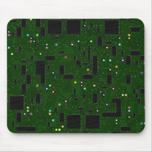 Alfombrilla De Ratón Tarjeta de circuito verde