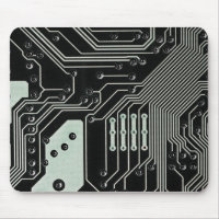 Tarjeta de circuitos negros de tecnología