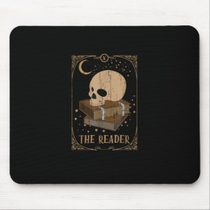 Alfombrilla De Ratón Tarjeta de Lector de Libros Pagano Goblincore Góti
