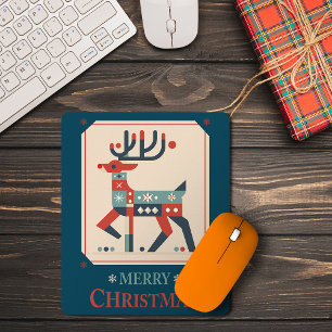 Alfombrilla De Ratón Tarjeta de navidades con diseño de Ilustracion de
