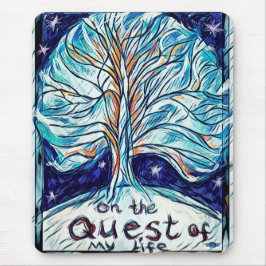 Alfombrilla De Ratón Tarjeta de unión no 4: en la búsqueda de mi vida