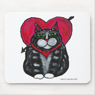 Alfombrilla De Ratón Tarjeta del día de San Valentín gorda Mousepad del