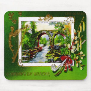 Alfombrilla De Ratón Tarjeta Mousepad del recuerdo del día de St