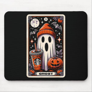 Alfombrilla De Ratón Tarjeta Tarot Cute Fantasma Sensación de fantasía