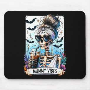Alfombrilla De Ratón Tarot Card Mamita Vibes Spookon Season Skeleton Mo