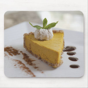 Alfombrilla De Ratón Tarta de queso de calabaza