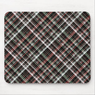 Alfombrilla De Ratón Tartán de Navidades texturados.