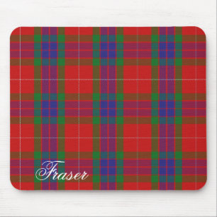 Alfombrilla De Ratón Tartán escocés majestuoso de Fraser del clan