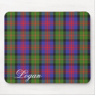 Alfombrilla De Ratón Tartán escocés majestuoso de Logan del clan