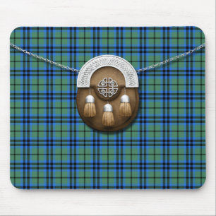 Alfombrilla De Ratón Tartán y escarcela de los montañeses de Escocia 