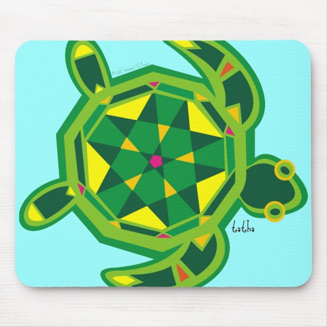 ALFOMBRILLA DE RATÓN TATHA EL SEATURTLE #2 MOUSEPAD (Frente)