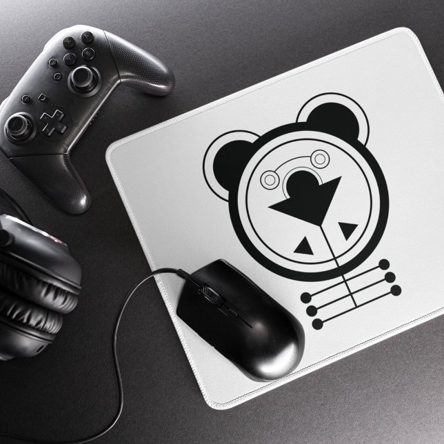 Alfombrilla De Ratón Tatsu Dragon Geometric Zodiac (Unleash zodiac power at your desk with the Tatsu Dragon mouse pad.)