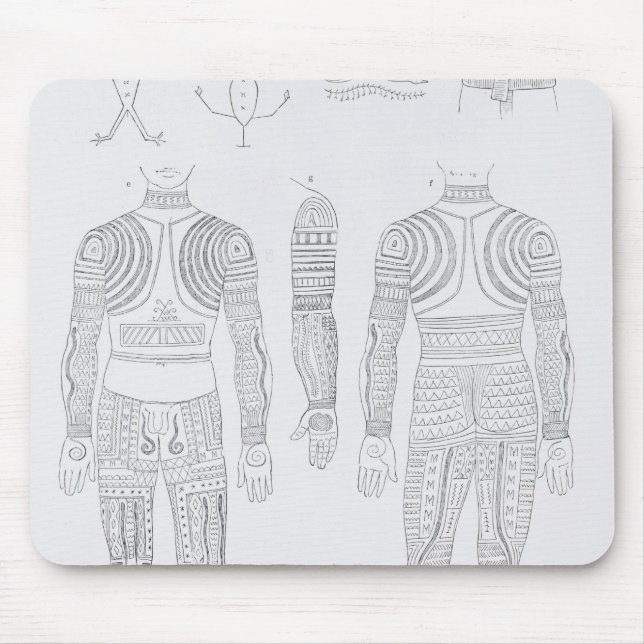 Alfombrilla De Ratón Tatuaje del Igorrote (Frente)