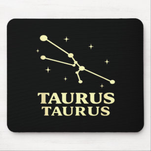 Alfombrilla De Ratón Tauro astrología signo estelar constelación zodiac