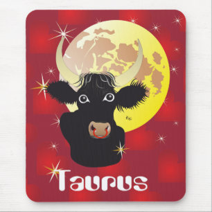 Alfombrilla De Ratón Taurus 21 de abril al 20 de mayo Mauspad
