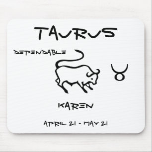 Alfombrilla De Ratón Taurus personalizado