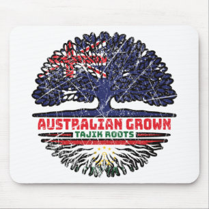 Alfombrilla De Ratón Tayikistán Tayik Australiano Australia Raíces de Á