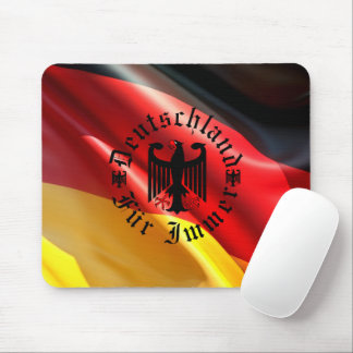 Alfombrilla De Ratón Taza bandera de Alemania/águila negra/Alemania For