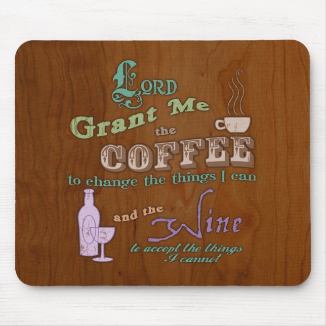 Alfombrilla De Ratón Taza de serenidad (Frente)
