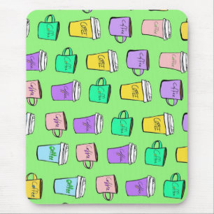 Alfombrilla De Ratón tazas de café