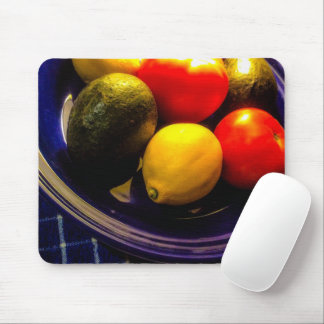 Alfombrilla De Ratón Tazón azul de Mousepad de Fruta