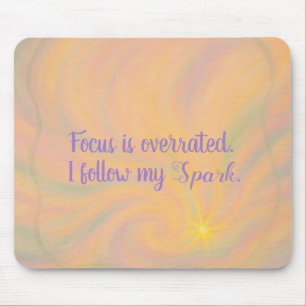 Alfombrilla De Ratón TDAH Sigo Mi Almohadilla De Ratón Spark