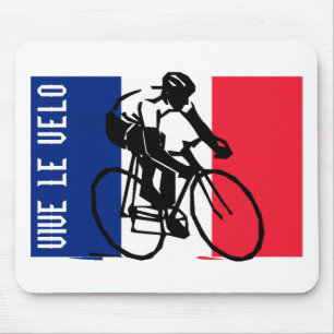 Alfombrilla De Ratón tdf vive le velo diseño personalizado
