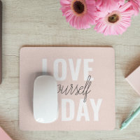 Te Amas Positivamente Hoy Cita Rosa Pastel