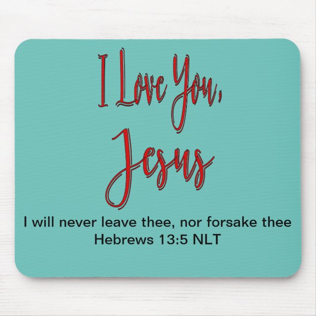 Alfombrilla De Ratón Te Amo (Frente)