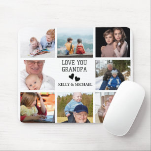 Alfombrilla De Ratón Te amo, abuelo   Mousepad de fotografía de colecci