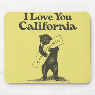 Alfombrilla De Ratón Te amo California