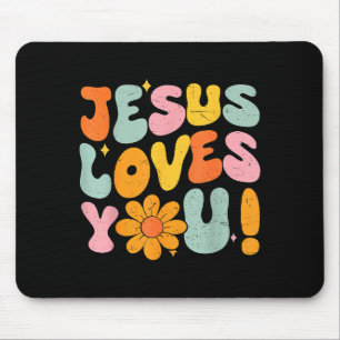 Alfombrilla De Ratón Te Amo Jesús Chica Adolescente Cristiana Dios Herm