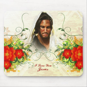 Alfombrilla De Ratón Te Amo Jesús / Resumen Art 42A Mousepad