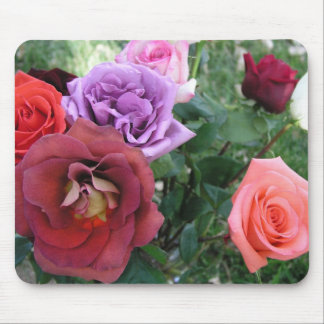 Alfombrilla De Ratón Te amo mousepad del jardín de rosas