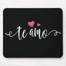 Te Amo Te Amo Valentín Español | Mousepad