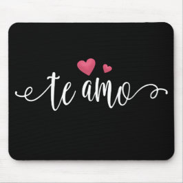 Alfombrilla De Ratón Te Amo Te Amo Valentín Español | Mousepad