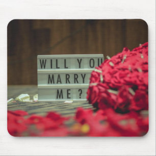 Alfombrilla De Ratón ¿Te Casarás Conmigo? Propuesta matrimonial