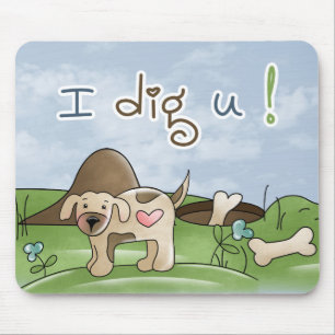 Alfombrilla De Ratón Te cavé Mousepad