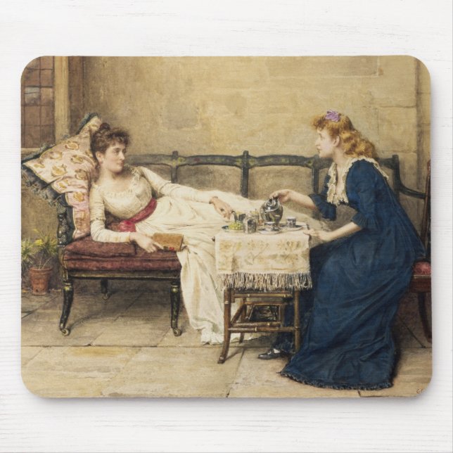 Alfombrilla De Ratón Té de tarde (Frente)