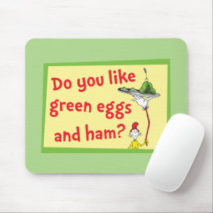 Alfombrilla De Ratón ¿Te gustan los huevos verdes con jamón?