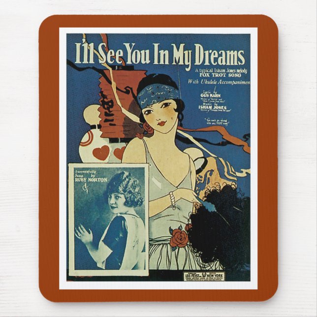 Alfombrilla De Ratón "Te veré en mis sueños" (Frente)