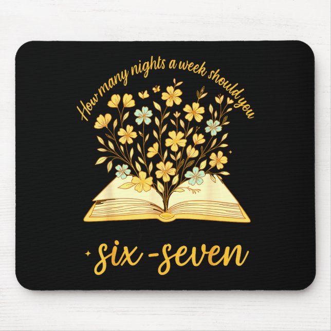 Alfombrilla De Ratón Teacher 67 How Many Nights A Week Should You Be Re (Frente)