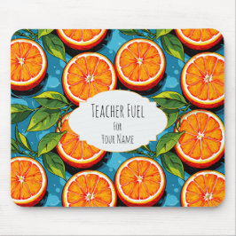Alfombrilla De Ratón Teacher Fuel Orange – Personalized Mouse Pad