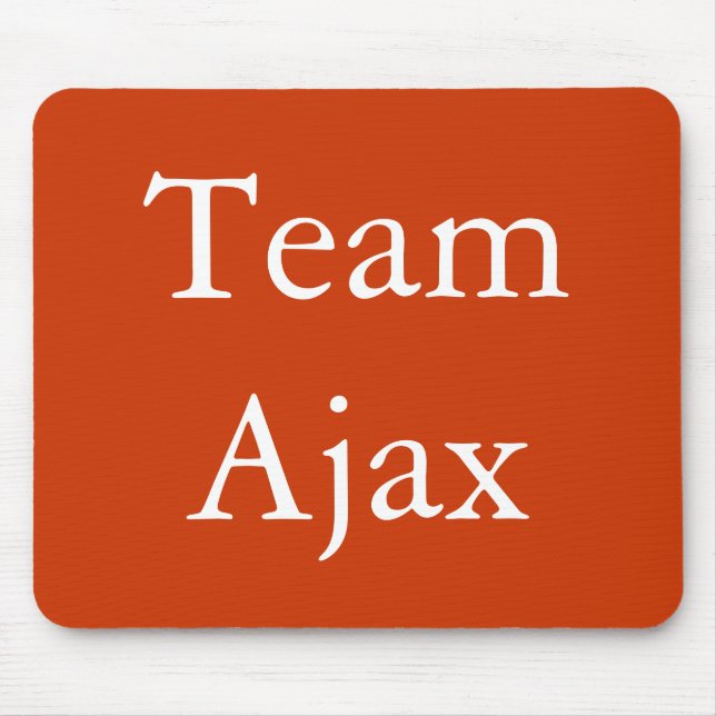 Alfombrilla De Ratón Team Ajax, héroe griego (Frente)