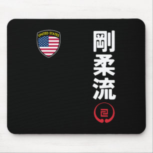 Alfombrilla De Ratón Team Karate Goju Ryu Bandera Estadounidense Marti 