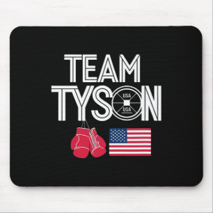 Alfombrilla De Ratón Team Tyson Family Personalizado Nombre Vintage