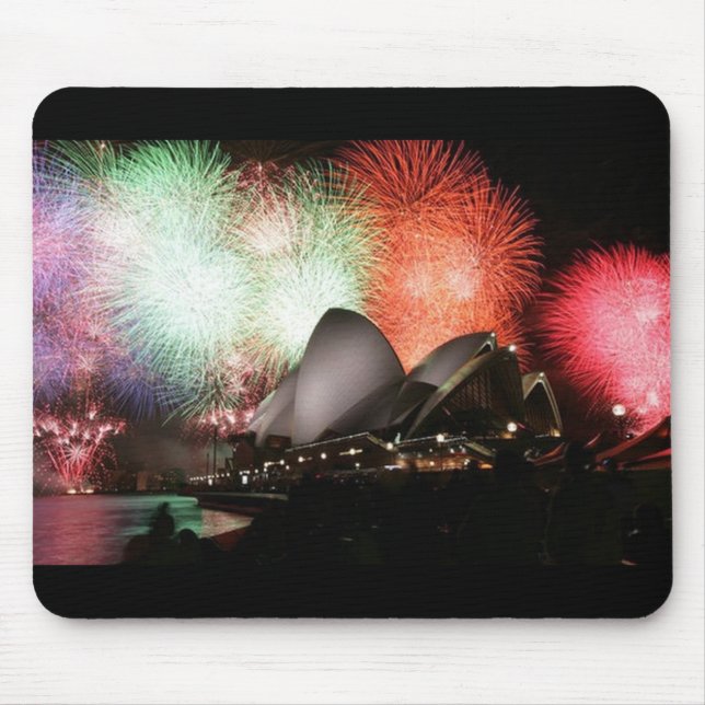Alfombrilla De Ratón Teatro de la ópera de Mousepad-Sydney (Frente)