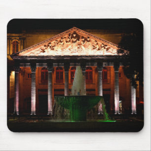 Alfombrilla De Ratón Teatro Delgollado, Guadalajara, México de Noche