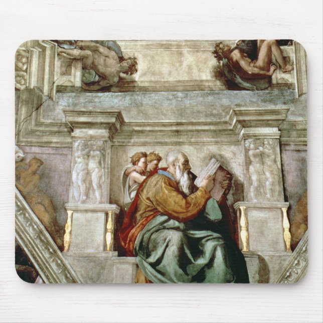 Alfombrilla De Ratón Techo de la capilla de Sistine, 1508-12 (Frente)